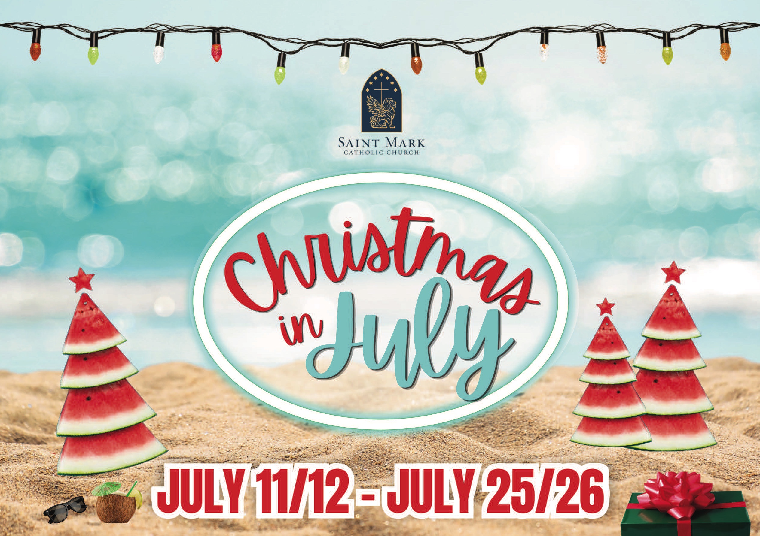 Christmas in July graphic